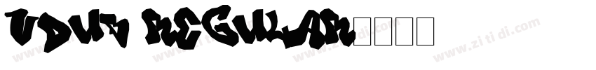 VDub Regular字体转换